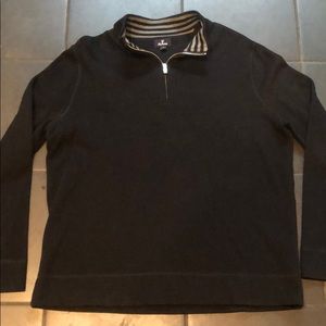 Black Men’s Pull Over Sweater XL Faconnable